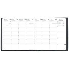 Cubadis qv66201bk Notebook [Starts April 2026] Diary "Executive 4/Umpara" (Weekly Vertical Square Size 6.3 x 6.3 inches (16 x 16 cm)) Black QUOVADIS qv66201bk