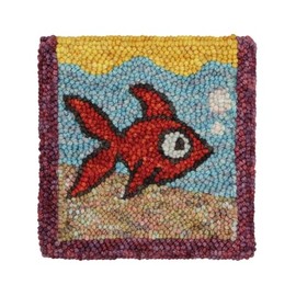 The Oxford Company Punch Needle Kit (Tanked Fish)