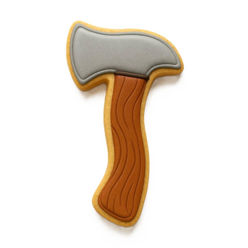 Fireman/Lumberjack/Hunter Axe 4 Inch Cookie Cutter from The Cookie Cutter