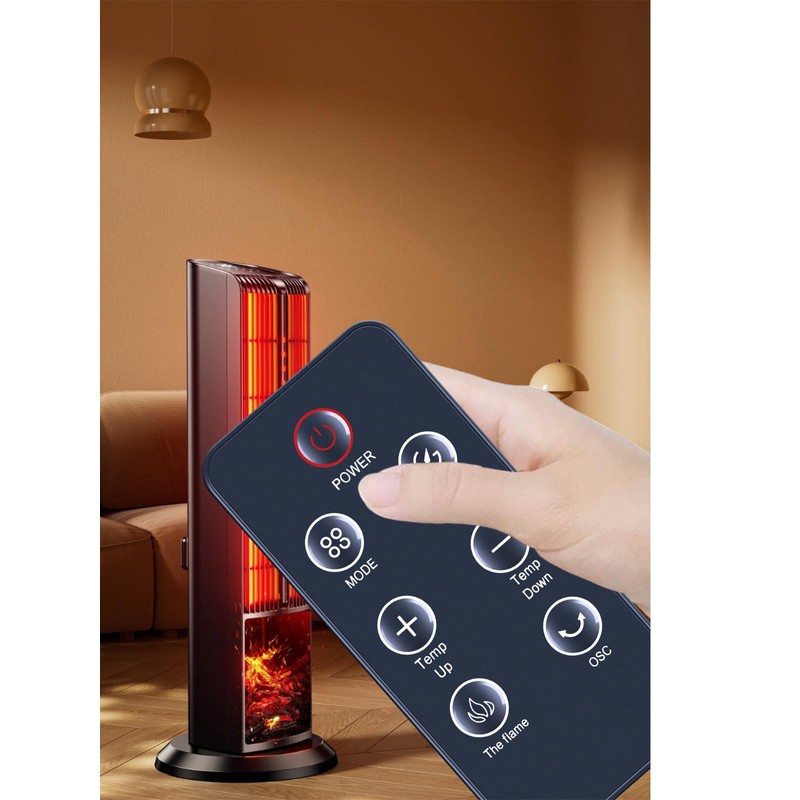ZWP Replacement Remote Control for KNKA PTC Space Heater GD9215AD22