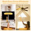 6 ft Long Handle Extendable Duster with 50 Refills for