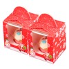 Allbusky 20PCS Christmas Individual Cupcake Boxes Muffin Boxes Single Cupcake