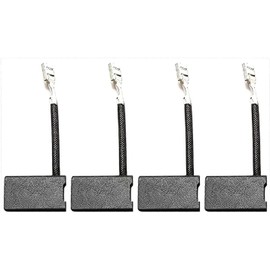 NOQUKA 381028-08 381028-02 Precision Carbon Brush，Replacement for DeWalt Circular and Miter Saws - Compatible with DW703,DW708, DW717, DW718, DW744XRS, DWS780, DW744XRS(4-Pack)