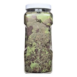 45% Blackworm & Vegetable-Spirulina Flake Mix for Cichlids, Discus, for All Community Tropical Fish. Aquatic Foods Flakes …2oz Small Jar