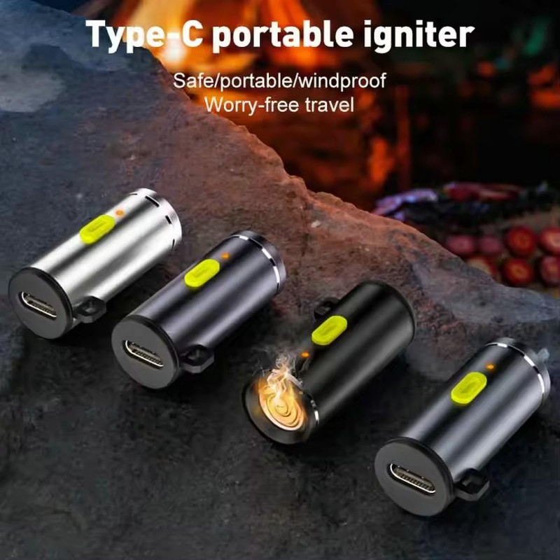 2-Pack mini USB-C Cigarette Electric Lighter, Plug into Your Phone