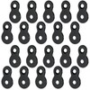 20 PCS Figure 8 Fastener Desk Top Fastener Clip Heavy