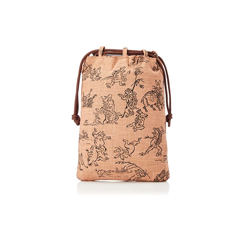 Maruzen Shingen Bag Choju-Giga / Tea 7.9 x 0.6 x