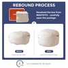 MAXYOYO Bean Bag Chair, Soft Bean Bag Sofa with Supportive