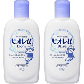 Biore u Fresh Floral Scent, Mini 3.4 fl oz (90 ml) x 2 Sets
