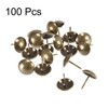 sourcing map Upholstery Nails Tacks 19mm Dia 23mm Height Retro