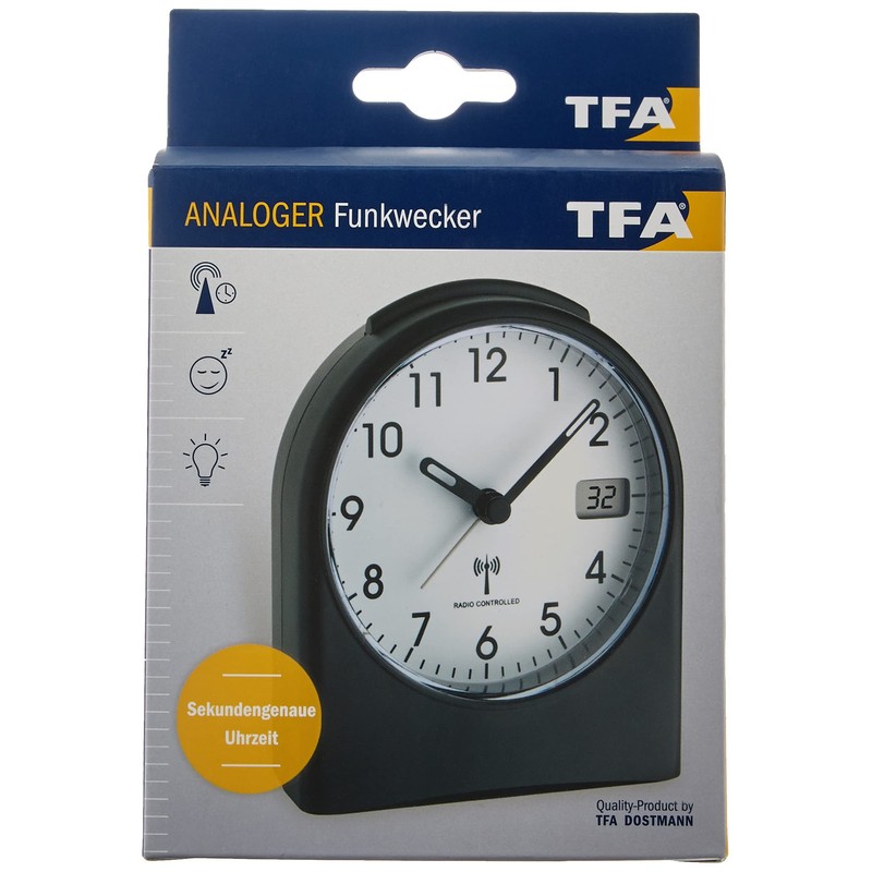 Funkwecker TFA 98.1040.01 ohne Ticken