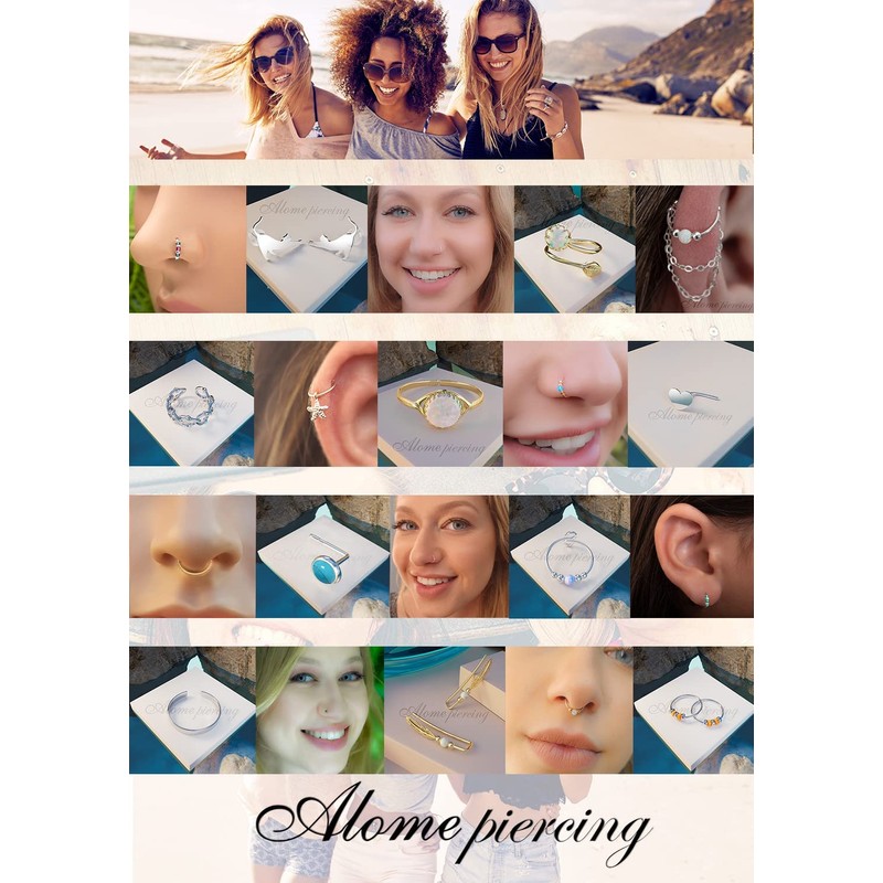 Nose Piercing Snug Septum Ring Small Sterling Silver Huggie Hoop