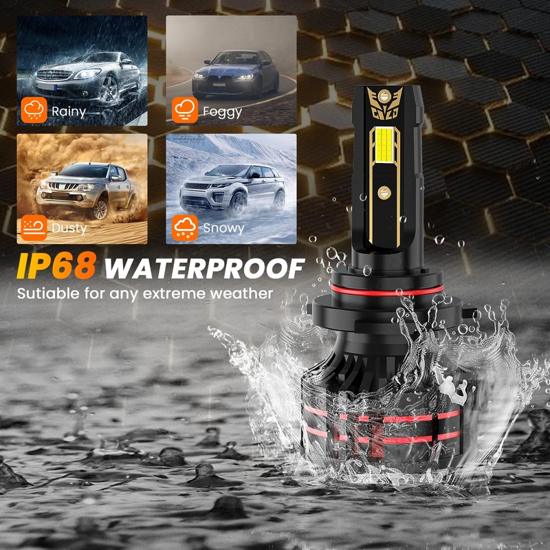 High Low Beam Fog Light Bulbs Set Fit for Chevy
