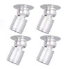 4pcs LED Display Spot Lights 5V Dimmable USB Mini Spotlight