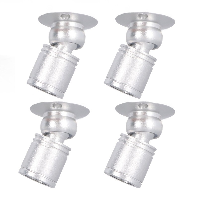 4pcs LED Display Spot Lights 5V Dimmable USB Mini Spotlight