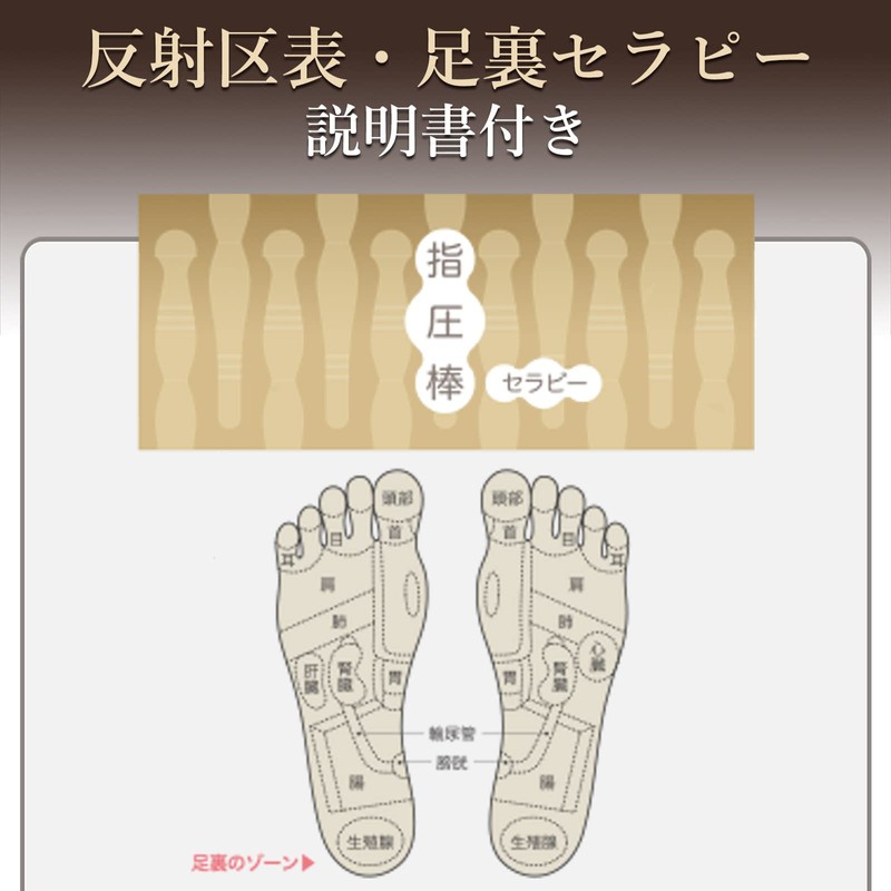 【Supervised by a sole research expert】 iasivie Acupressure Rod Foot