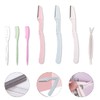 6 Pieces Women's Face Razor Eyebrow Razor Shaper Razor for