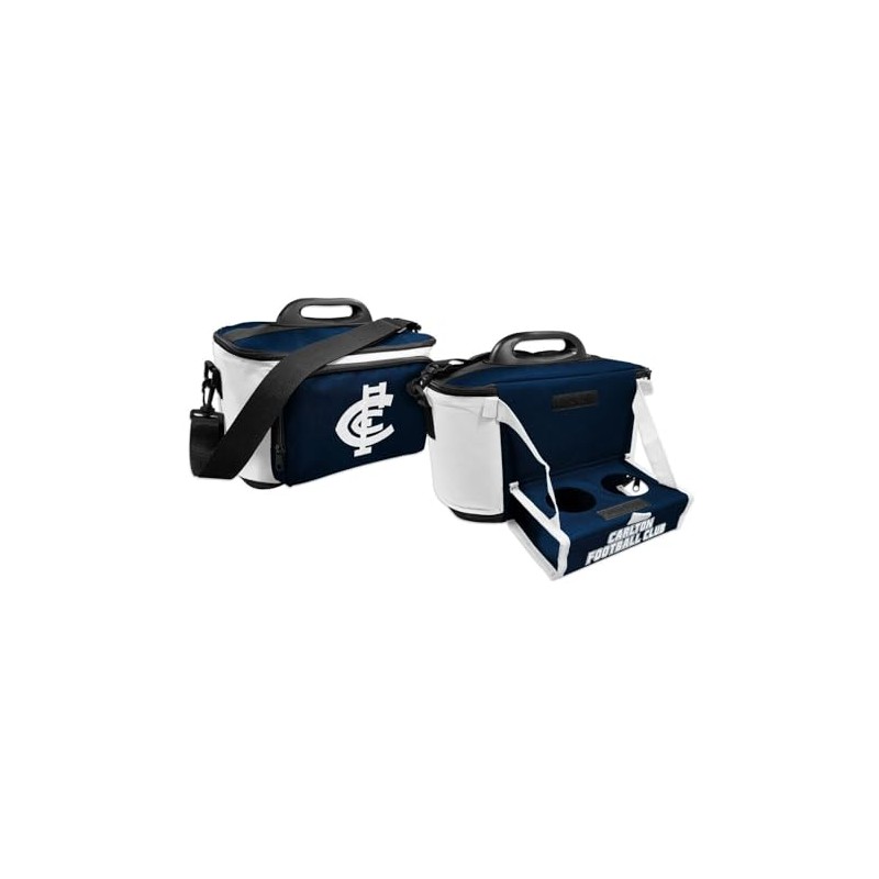 Carlton Blues AFL Footy Cooler Bag with Tray