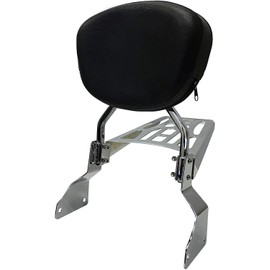 Sissy Bar Backrest & Luggage Rack for 96-08 Kawasaki Vulcan VN1500 Classic - Contoured