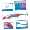 WHAMVOX Water Stick Bait Lures Colors Wave Climbing Baits for