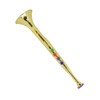 Kid Trumpet Golden Coated Plastic Children Preschool Music Toy Gift