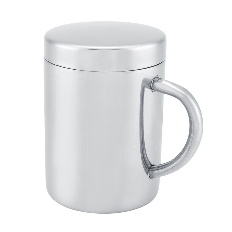 Durable Stainless Steel Double Walled Insulated Mug Cups with Handle
