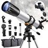 Telescope,90mm Aperture 900mm Professional Refractor Telescope,Magnification 450X High Powered Telescope,Telescopes