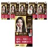 Elastin Salon de Color & Gray Hair Dye Cream, Dark Brown, 6 pieces / 엘라스틴 살롱 드 컬러 앤 새치 염색 크림, 흑갈색, 6개