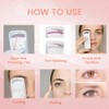 BEOVEA Heated Eyelash Curler – Fast 8-Second Heat for Long-Lasting