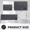 RTBQJ-AT Bath Mat Non-Slip Absorbent Bathroom Rug Microfibre Soft Bath