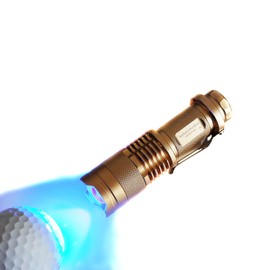 Golfball-Uhu -Shop LED Ball Finder Finds Bulk Golf Balls – Golf Ball Finder Lamp Golf Gift (Gold)