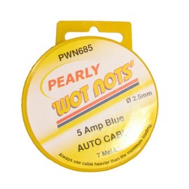 Pearl PWN685 5A x 7m Wiring Cable Single Core - Blue