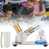 V Type Stirling Engine Model Physics Experiment Educational Tool Toy