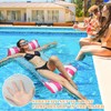 Inflatable Pool Float adults 2 Pack 4-in-1 Inflatable Water Hammock