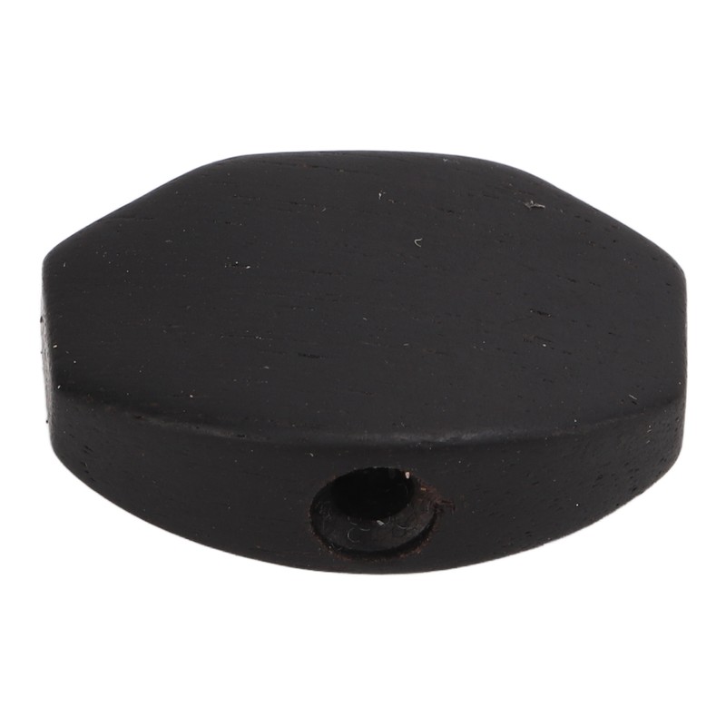 6Set Guitar Tuning Peg Buttons Ebony Metal Tuner Machine Head