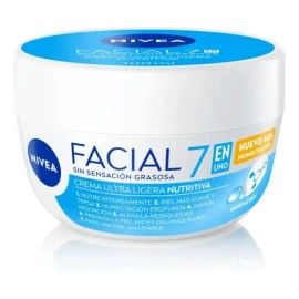 Nivea Crema Facial Hidratante 7 en 1  7-in-1 Moisturizing Face Cream, 375ml                                                                           