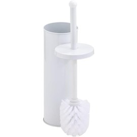 White Toilet Brush Holder - Toilet Brush White - White Bathroom Accessories