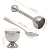 Hordion Egg Cracker Topper Set - 2 Egg Cups, 2