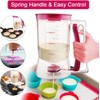 Glomora Pancake Scoop, Dough Scoop, Pancake Dough Dispenser, BPA-Free Pancake