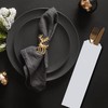 The Baker Celebrations Disposable White Paper Flatware Bags – Made