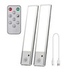 Vorsprung® Under Cabinet Lights, 2 Pack of 6000k Dimmable,Wireless Closet