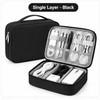 Travel Electronics Organizer Bag for Cables and Chargers – Waterproof