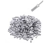 Ciomszan 100Pcs Bike Cable End Caps, Cable End Crimps, Alloy