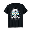 Mens Argentine Flag Argentina Pride Heritage Man Gas Mask T-Shirt