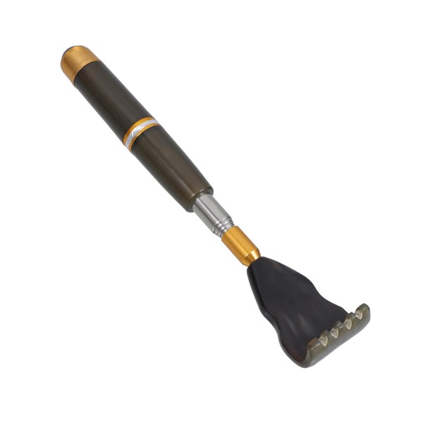 PACKOVE 1Pc Extendable Stainless Steel Back Scratcher Multifunctional Itch Relief