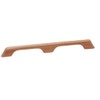 Whitecap 60102 23 Solid Teak Handrail - 2 Loops Marine