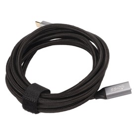 USB -C -Verlängerungskabel, Rechtswinkel 3.1 Männlich Bis USB -Kabel, Nylon PD100W Extender -Kabel Schnellladung, 4K bei 60 Hz Kompatibel für Laptop, Tablet, mit 10 Gbit/S