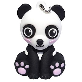 Ulticool - Panda 8GB USB Flash Drive - Practical and Stylish Design for Women, Girlfriend, Teen Girls or Panda Lovers - Black/White/Pink