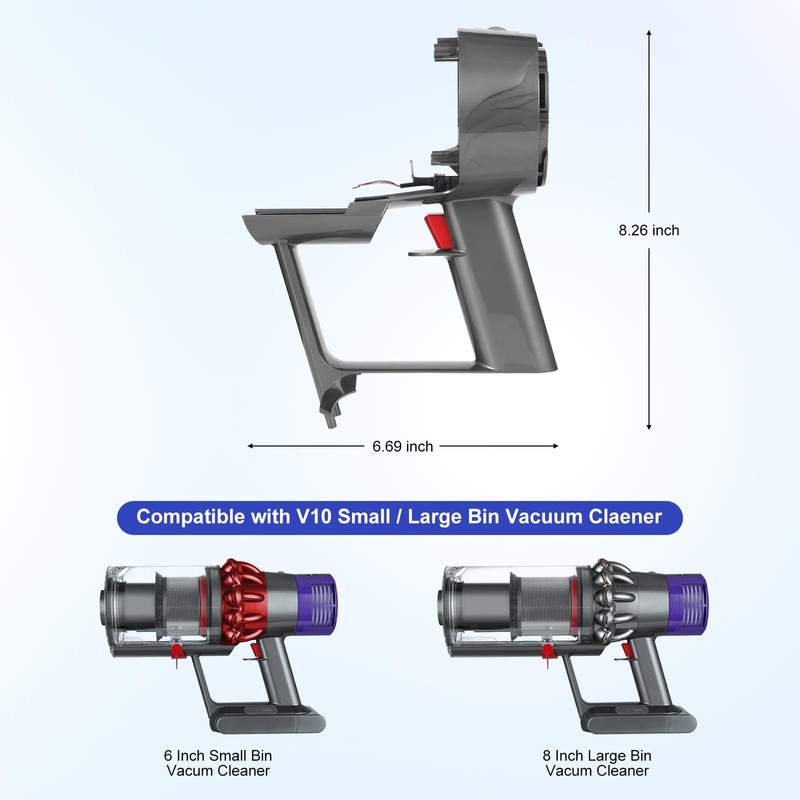 V10 SV12 Main Body Assembly Housing Replacement for Dyson V10
