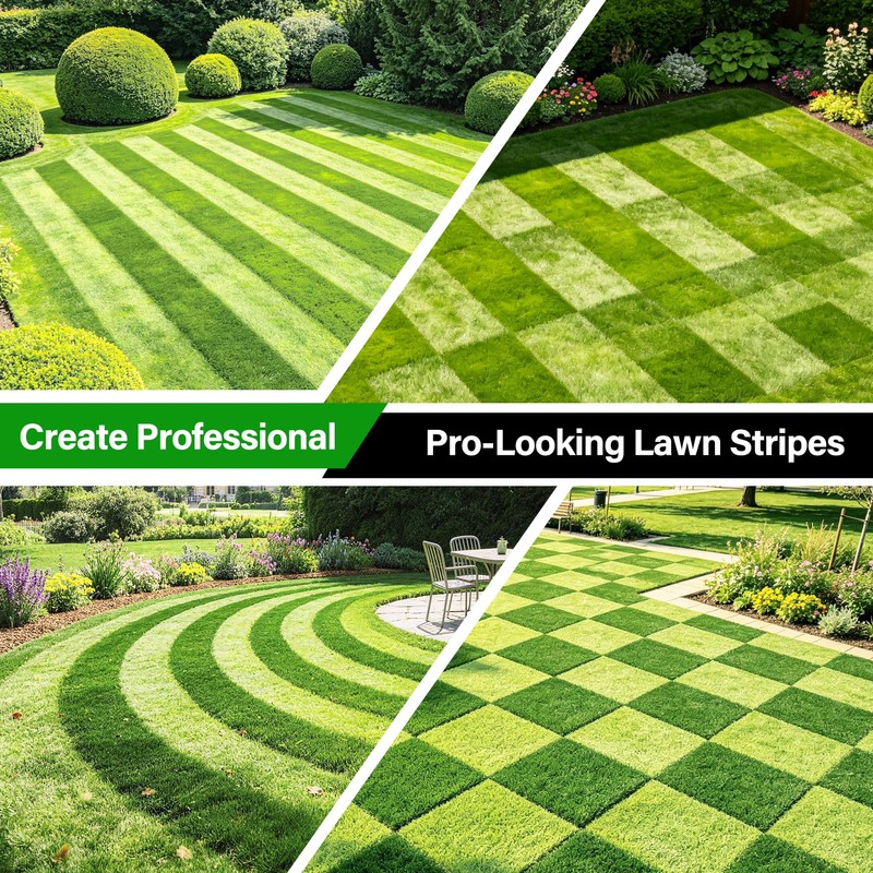 C CLINK Lawn Striping Kit, Compatible with Gas & Electric